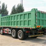 Sinotruk WD615.47 HOWO 375hp Diesel Dump Truck with 12 Tires and 26.79CBM Load