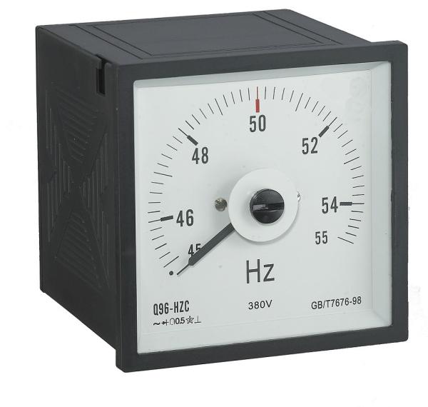 96*96mm Analog Frequency Meter , Analog Amp Meter Light Weight Reasonable