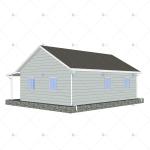 Heya-2Q06 China 2 room light gauge house easily constructed durable prefabricate