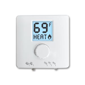 China Riseem Conventional Non Programmable Thermostat with NTC Sensor and 1H/1C Stages for Accurate Temperature Control factory