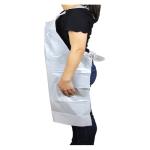 Non Medical Disposable Plastic Aprons , Water Resistant Kitchen Apron
