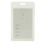 Acrylic Transparent ID Card Accessories Custom Plastic Credit Card Holder