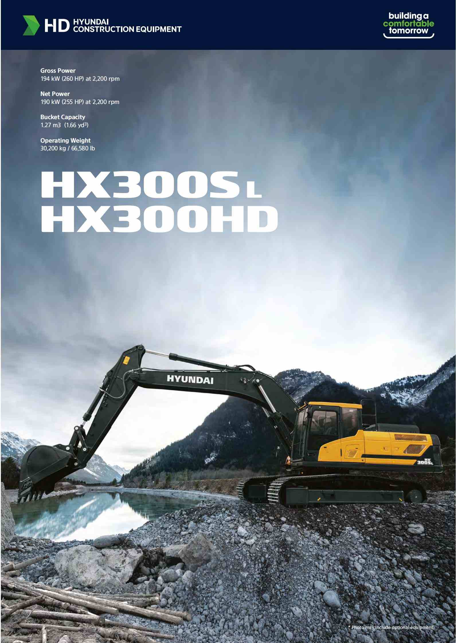 Hyundai Excavator HX300HD