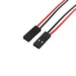 2pin Female Connector 24AWG 2.54mm Terminal Wire Single Head