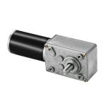Faradyi Custom 12v 24v High Torque Electric Motor With Worm Gearbox For Home