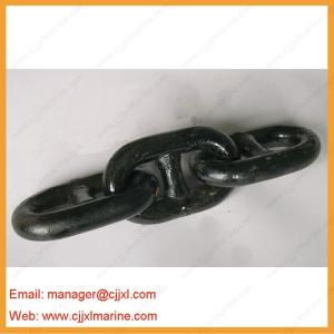China Surface Black Paint Ship Anchor Chain factory