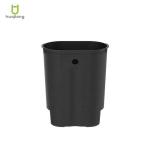 Oval Indoor Room Waste Bin Stainless Steel Big Capacity Rolling Cover Type Pedal