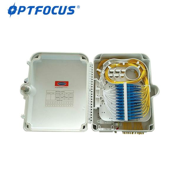 24 cores fiber optical terminal box waterproof IP66 indoor outdoor distribution