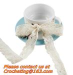 exquisite elastic stretch Crochet Lace trim handmade 7cm Cotton Lace