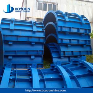 China Precast Steel Concrete Pier Formwork Pillar Mould Recyclable High Performance factory