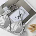 16mm Triangle Wrap Seamless Sexy Women Bras Front Closure Wireless Bra