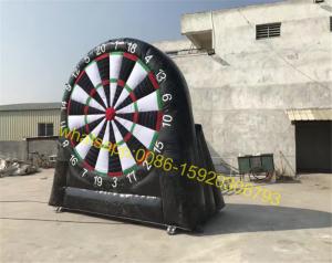 China Soccer zorb game inflatable foot dart dart ball game for sale factory