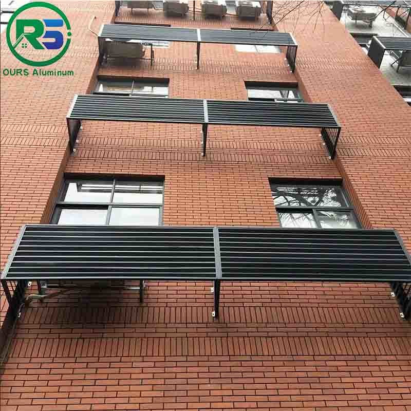 Outdoor Aluminum Metal Air Conditioner Cover Protect Cover / Ac Metal Cover