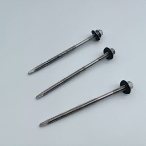 China DIN Hex Flange Head Self Drilling Screw with EPDM Washer on sale