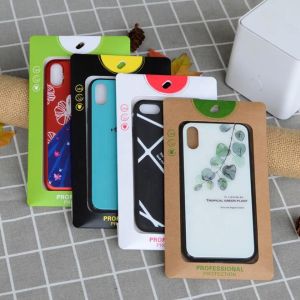 Custom Electronics Packaging Design Pvc Window Folding Box Package for Iphone