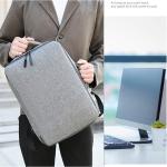 Daily Waterproof Travel Laptop Backpacs Anti Theft USB Zipper Closure Custom