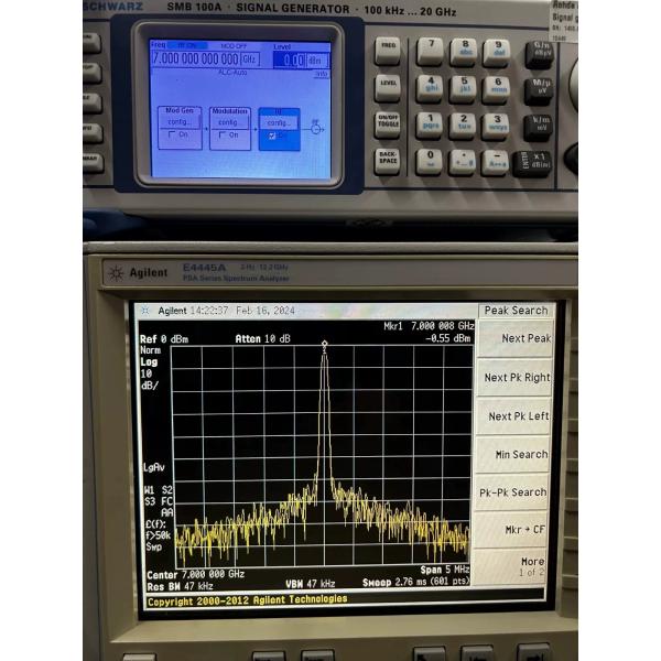 13.2 GHz 80 MHz-Bandwidth PSA Spectrum Analyzer RF Spectrum Analyzer Agilent E4445A