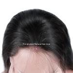 Brazilian Full Lace Human Hair Wig Straight Medium 10"-28" 180 250 Density