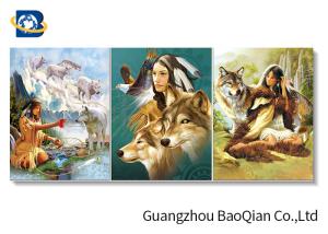 China OEM Printing Service For Wall Decorative Picture , 3d Lenticular Picture factory