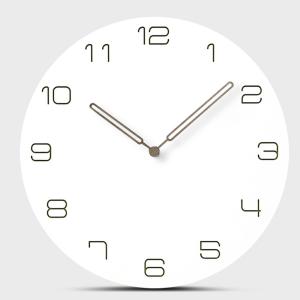 China Large Modern Wall Clock Design Wooden Wall Clock factory