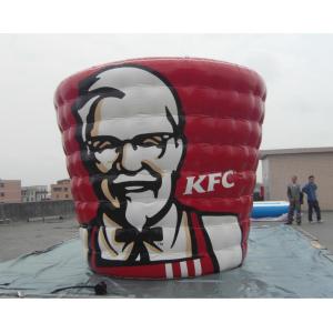 China inflatable advertising model kfc bucket replica factory
