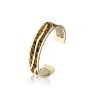 China Horsehair Handmade Leather Cuffs , Multi Layer Leather Wristbands Womens factory
