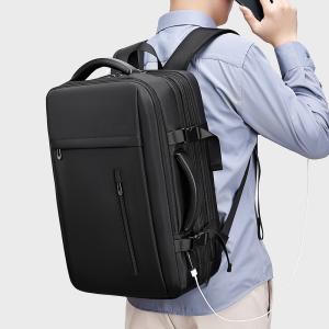 China Factory wholesale New large capacity raincoat backpack business travel laptop backpack bag men factory