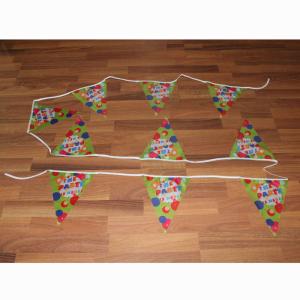 China Party Triangle Flag Bunting Balls factory