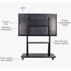 Flicker Free Smart Tech Interactive Whiteboard Multi OSD Languages Available