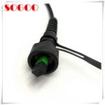 ODVA MPO Fiber Optic Cable , Fiber Optical Cable 12 Core MPO Trunk Cable