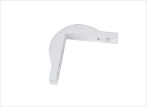 China Corner raceway for Single Fiber outsider Cover Fiber Optic Accessories PC Elbow Cover YH1058 factory