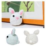 Cute Bunny Crochet Kit DIY Crafts Knitting Tool Kit For Beginners