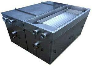 China Laser Welded Pillow Plate Falling Film Chiller Cabinet factory