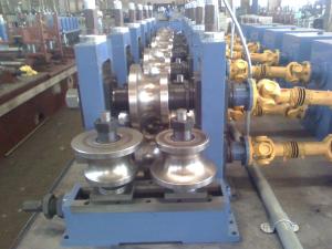 China High Frequence Straight Seamy Welded Tube Mill , ERW Galvanized Pipe factory