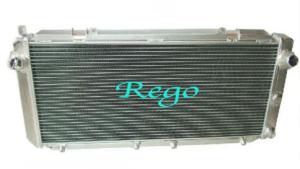 China Aftermarket Aluminum Car Radiators Direct Fit Pressure Tested 42mm Thickness factory