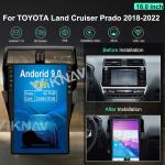 16 Inch Touch Screen Head Unit For 2018-2022 Toyota Prado 128G Navigation GPS