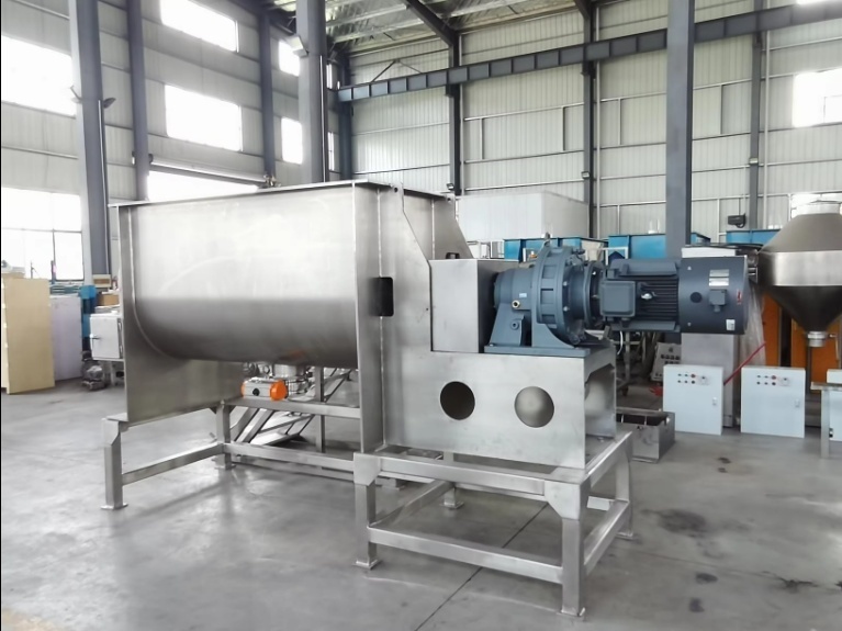 Detergent Powder Mix Equipment Price Powder 500kg Ribbon Blender Soil Mixer