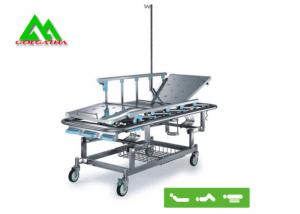 China Stretcher Bed Hospital Ward Equipment With Wheels , Patient Transport Stretchers factory