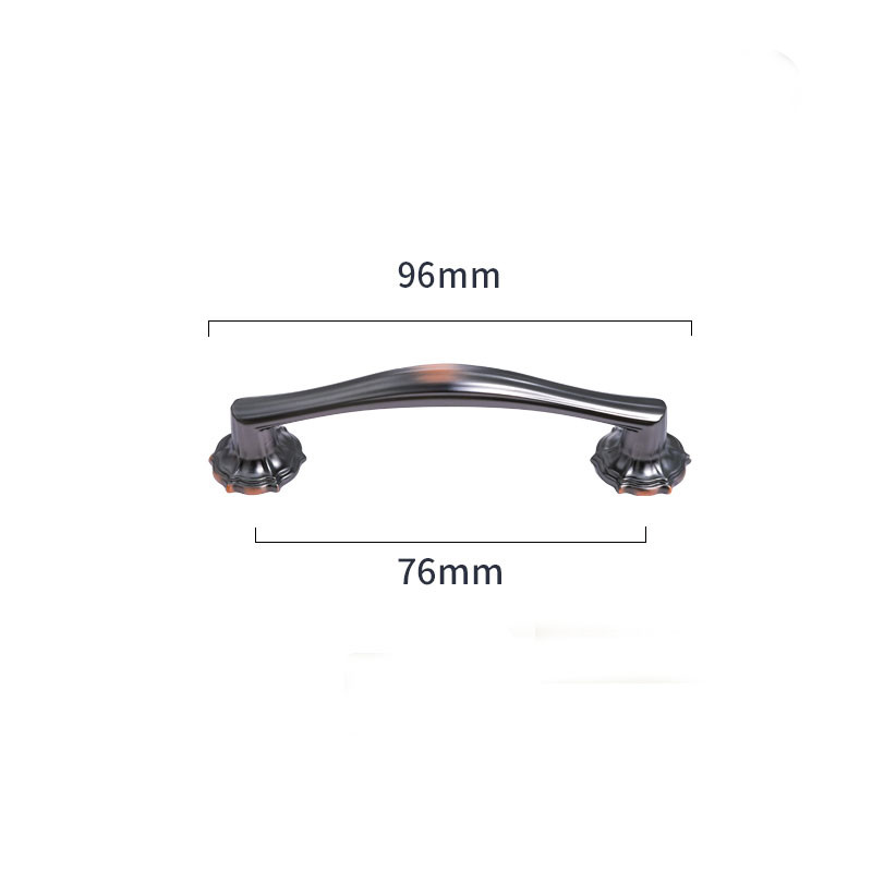 Cupboard Door Solid Copper Kitchen Handles Gold Vintage Brass Drawer Pulls