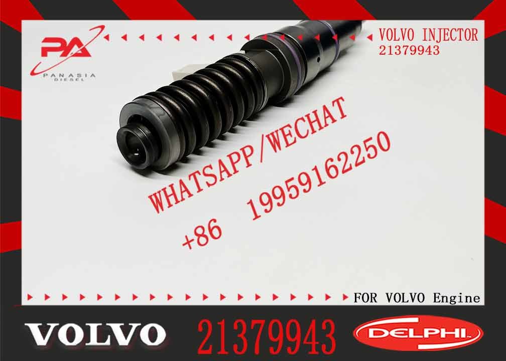 High Quality Fuel Injector VOE21379944 21379943 for Volvo Excavator EC380D EC460D