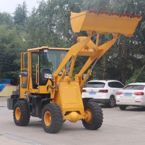 China Four Wheel Drive Mini Wheel Loader Machine 3000kg For Hydropower / Port factory