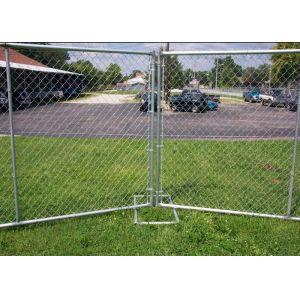 Removable Chain Link Fence Panels Safe And Flexible Protects Valuable Assets
