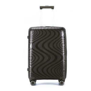 China Soft Handle 0.8mm Aluminum ODM 4 Wheel Large Suitcase factory