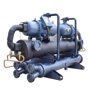 China Mid Temperature Screw Compressor Racks R22 Refrigerant Semi Hermetic factory