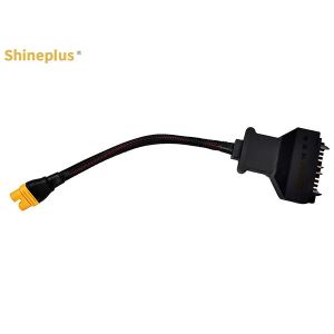 China 300V insulated braided shield factory wholesale industrial UAV battery charging harness on sale