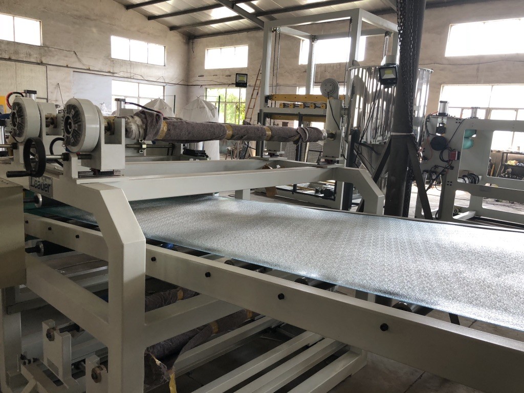 Embossed PC Solid Sheet Extruder Machine ISO CE Certified Long Life Time