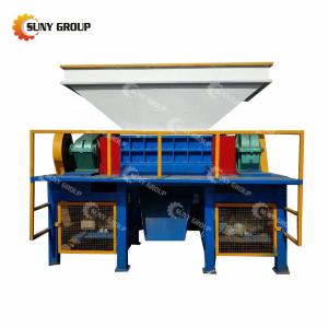 China Video Outgoing-Inspection Provided PVC Window Shredder for Industrial Waste and Cloth factory