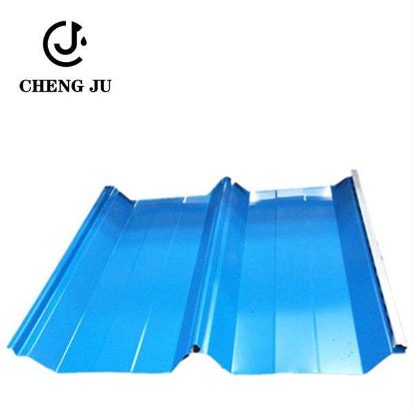 DX51d Galvanized Steel Roofing Sheets Modern Building Material Blue Color Metal