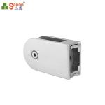 Mirror Surface Stainless Steel Glass Clips / Frameless Glass Balustrade Clamps