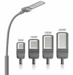 70Ra Outdoor LED Street Light Die Casting Aluminum Photocell Light Sensor High